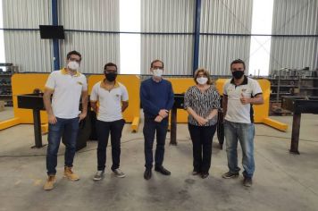 Prefeita Municipal visitou a AGF Equipamentos