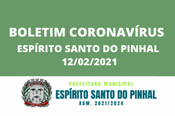 BOLETIM CORONAVÍRUS 12/02