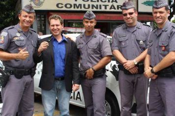 Governo do Estado entrega novas viaturas para a Polícia Militar de Espírito Santo do Pinhal 