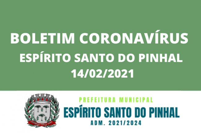 BOLETIM CORONAVÍRUS 14/02
