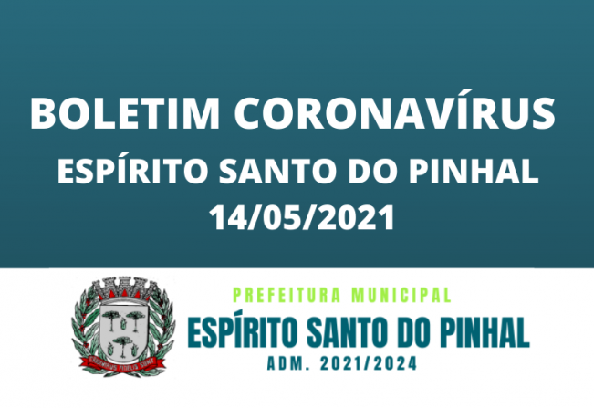 BOLETIM CORONAVÍRUS 14/05