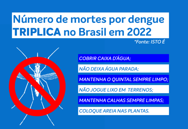 DENGUE: UM RISCO REAL 