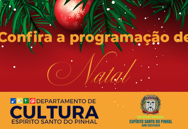 PROGRAMAÇÃO DE NATAL