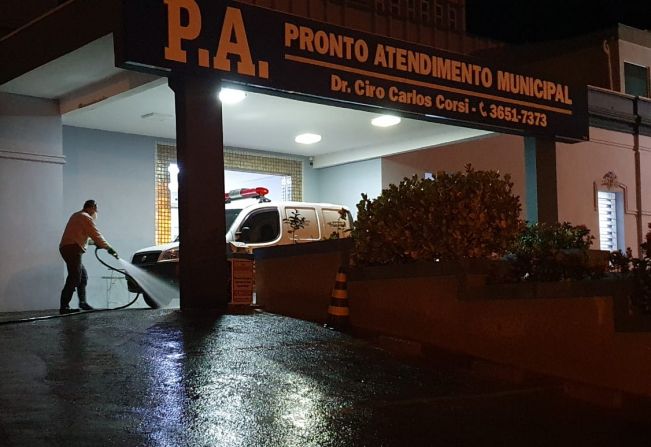 Prefeitura de Espírito Santo do Pinhal inicia mais uma semana de higienização das vias públicas