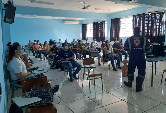  SAMU Regional São João da Boa Vista realiza capacitação para 40 profissionais da Secretaria de Saúde