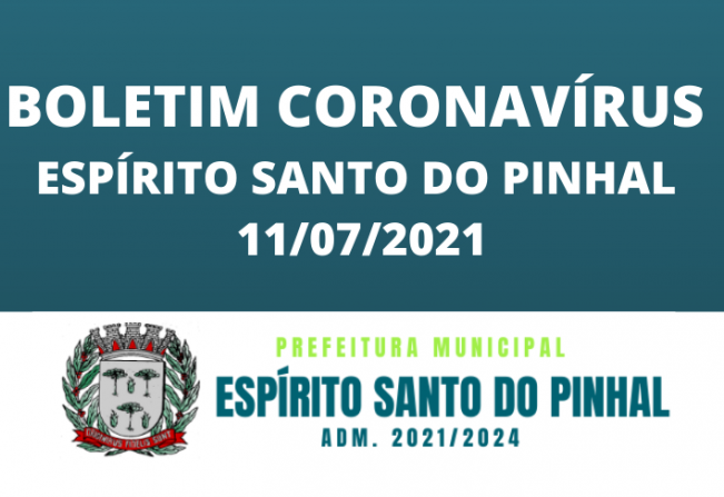 Boletim Coronavírus 11/07 Domingo