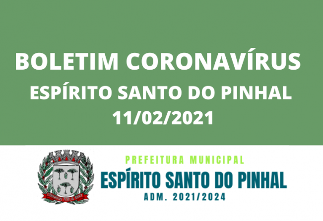BOLETIM CORONAVÍRUS 11/02