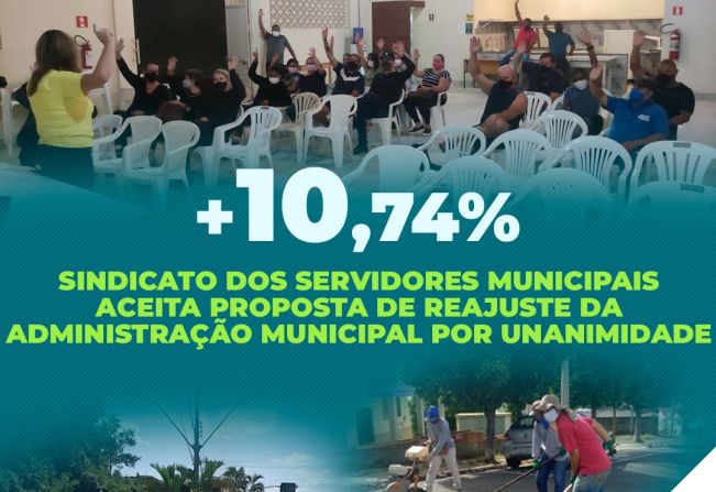 SINDICATO DOS SERVIDORES MUNICIPAIS DE ESPÍRITO SANTO DO PINHAL ACEITA PROPOSTA DE REPOSIÇÃO INFLACIONÁRIA DA ADMINISTRAÇÃO MUNICIPAL