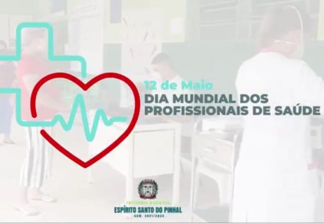Homenagem ao dia internacional dos profissionais de saúde