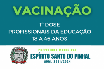 Retificação das doses recebidas, o município recebeu 523 doses Pfizer/Biontech