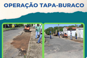 Operação tapa-buraco 