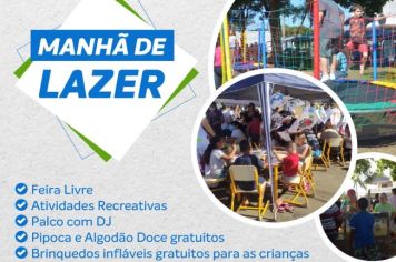 MANHÃ DE LAZER NA REGIÃO DO JARDIM DAS FLORES, VILA MARINGÁ E VILA PALMEIRAS 