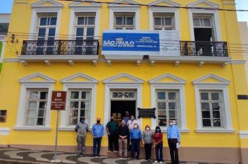 VISITA A OBRA DO MUSEU E BIBLIOTECA