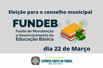 Eleição para o Conselho Municipal do FUNDEB