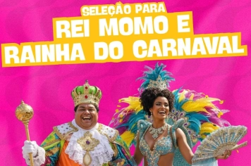 Eleição para REI MOMO e RAINHA DO CARNAVAL