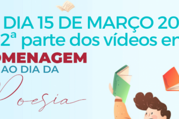 Homenagem ao dia da poesia