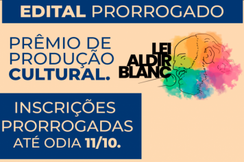 PRÊMIO DE PRODUÇÃO CULTURAL ALDIR BLANC 2021