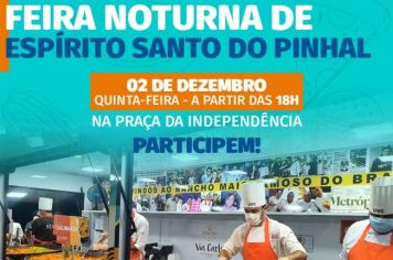 A próxima edição da Feira Noturna está chegando!