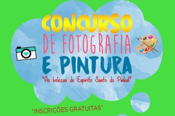 Concurso de fotografia e pintura As Belezas de Espírito Santo do Pinhal