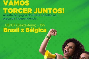 Vamos torcer juntos!