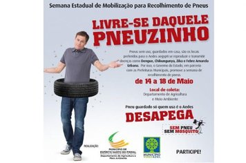 Semana de Mobilização para recolhimento de pneus