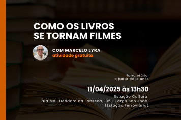 COMO OS LIVROS SE TORNAM FILMES