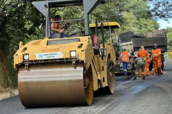 ESTRADA PINHAL/ALBERTINA ESTÁ SENDO RECAPEADA