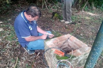 REPARO NA FIAÇÃO DO LAGO MUNICIPAL