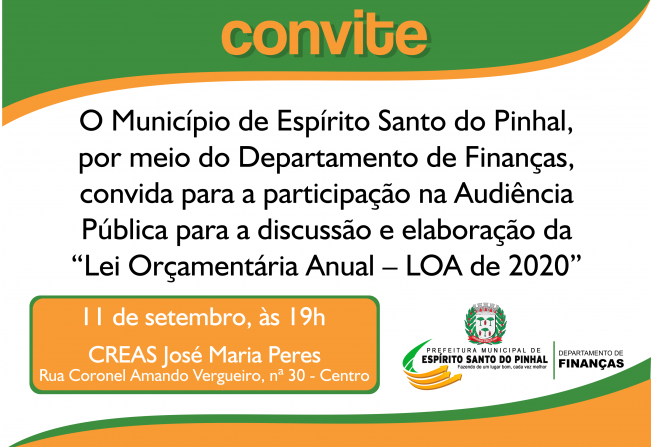 Lei Orçamentária Anual - 2020