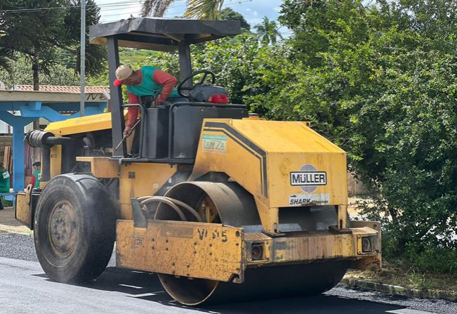 PREFEITURA MUNICIPAL INICIA O RECAPEAMENTO ASFÁLTICO