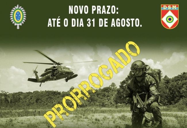 Prorrogação de Alistamento Militar