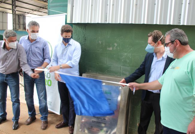 PREFEITURA DE ESPÍRITO SANTO DO PINHAL INAUGURA USINAS DE RECICLAGEM COM PRESENÇA DO MINISTRO DO MEIO AMBIENTE, RICARDO SALLES