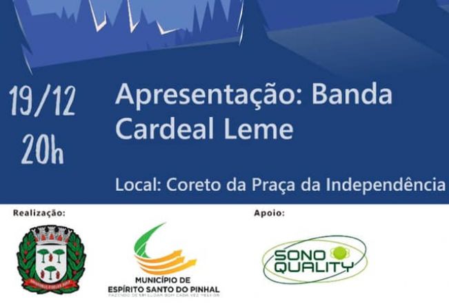 Banda Cardeal Leme fará uma apresentação especial na noite de hoje
