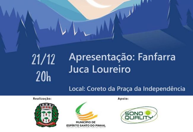  Fanfarra Juca Loureiro fará uma apresentação especial no coreto da Praça da Independência