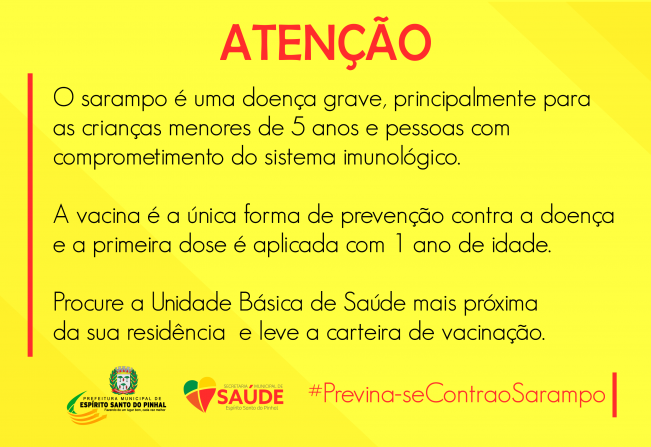 Vacina contra o Sarampo