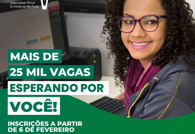 UNIVESP POLO ESPÍRITO SANTO DO PINHAL ABRE INSCRIÇÕES PARA VESTIBULAR