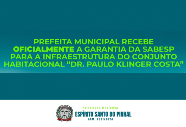 IMPORTANTE AVANÇO PARA A CONSTRUÇÃO DAS CASAS POPULARES