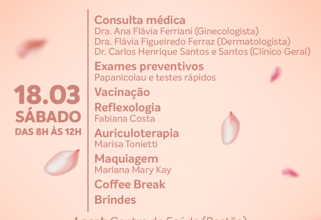 MANHÃ ESPECIAL PARA AS MULHERES