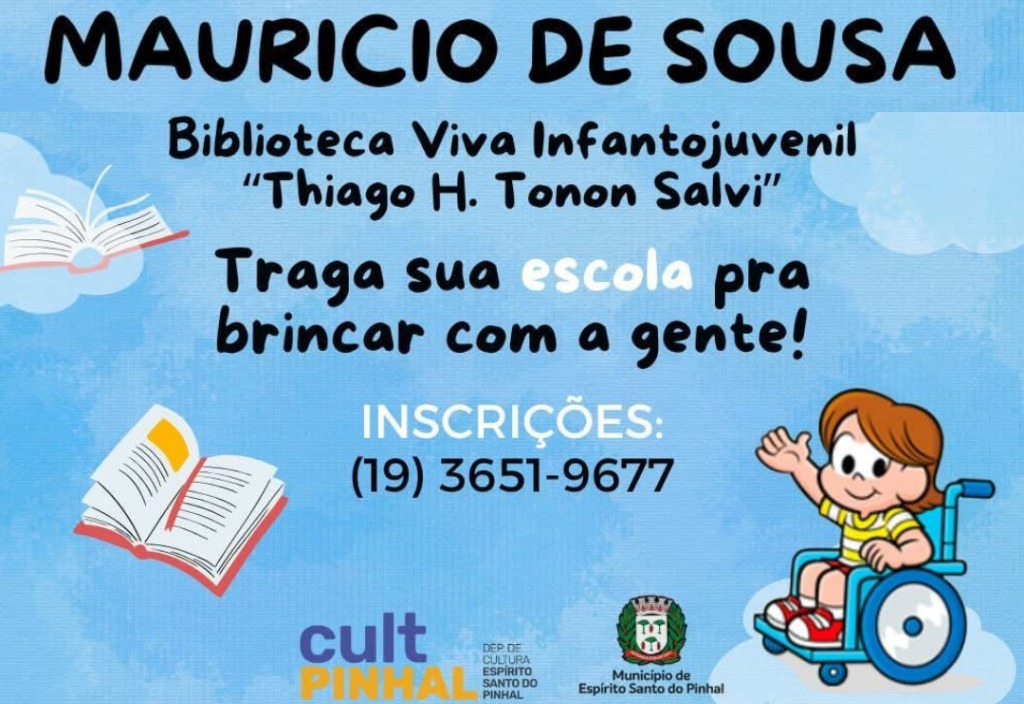 Sistema Estadual de Bibliotecas Públicas de São Paulo (SisEB) e o Instituto Mauricio de Sousa