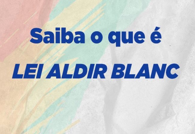Cadastro da Lei Aldir Blanc