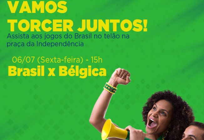 Vamos torcer juntos!