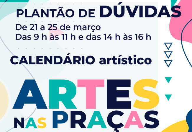 A partir de 25 de Março os Editais dos Programas Culturais do Departamento de Cultura estarão abertos.
