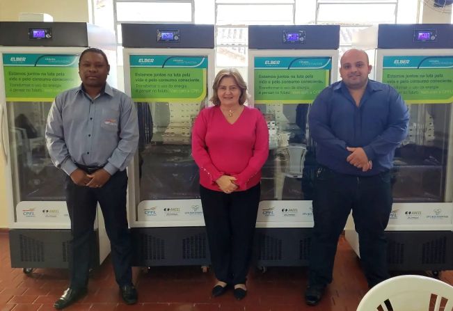 ESPÍRITO SANTO DO PINHAL RECEBE 4 NOVOS FREEZERS CIENTÍFICOS DE PROJETO DA CPFL PAULISTA 