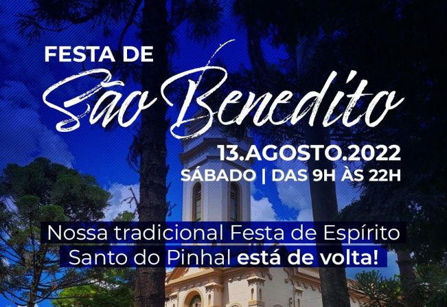 FESTA DE SÃO BENEDITO