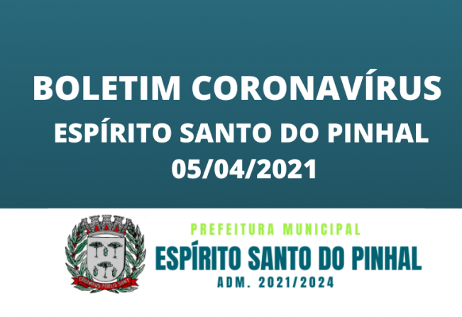 BOLETIM CORONAVÍRUS 05/02